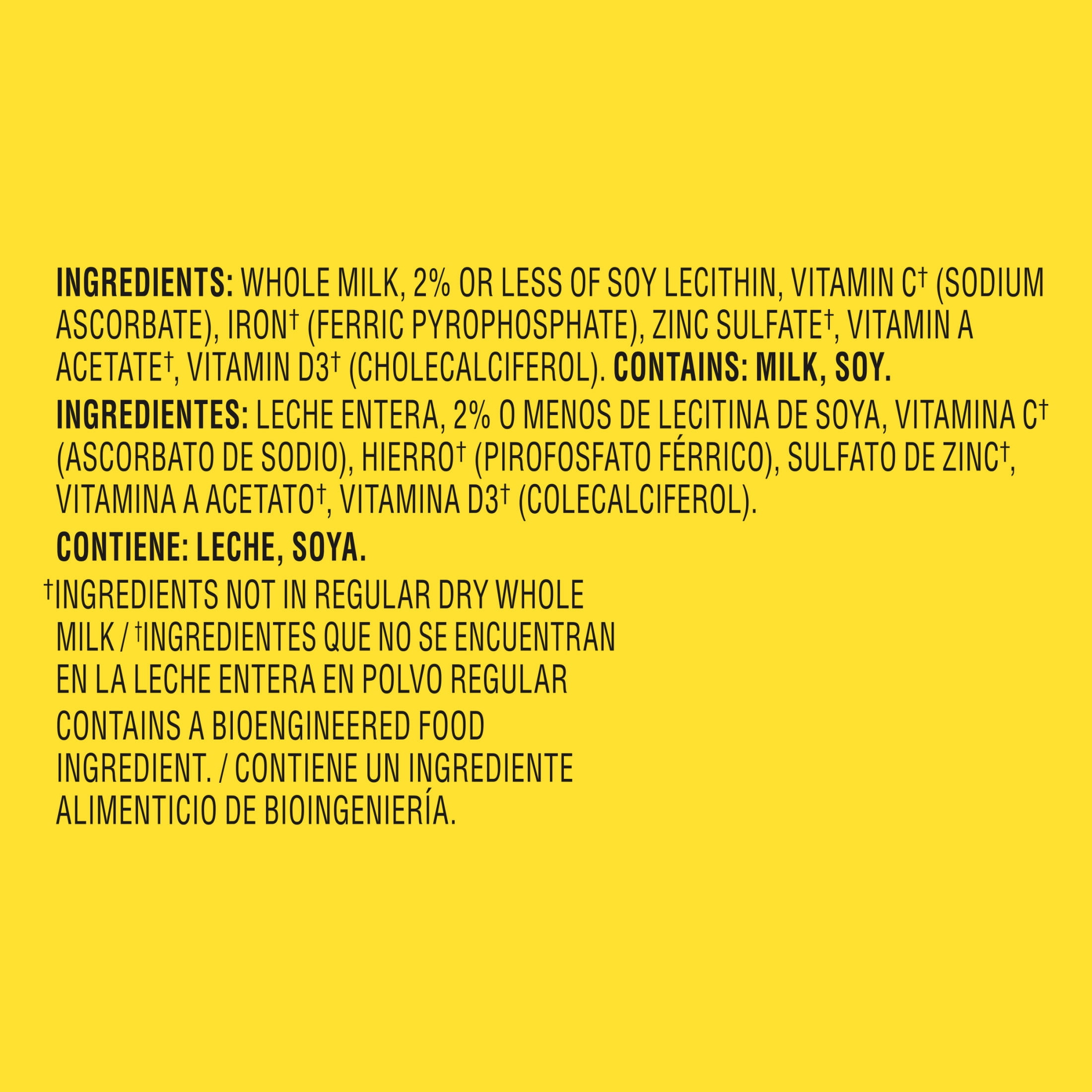 NIDO Fortificada Dry Whole Milk Powder with Vitamins A, C, D, Iron & Calcium, 56.4 oz Canister