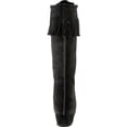 thumbnail image 2 of Minnetonka Men's Front Lace Knee Hi Boot, Black, 9, 2 of 7