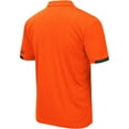 thumbnail image 3 of Men's Colosseum Orange Miami Hurricanes Santry Lightweight Polo, 3 of 3