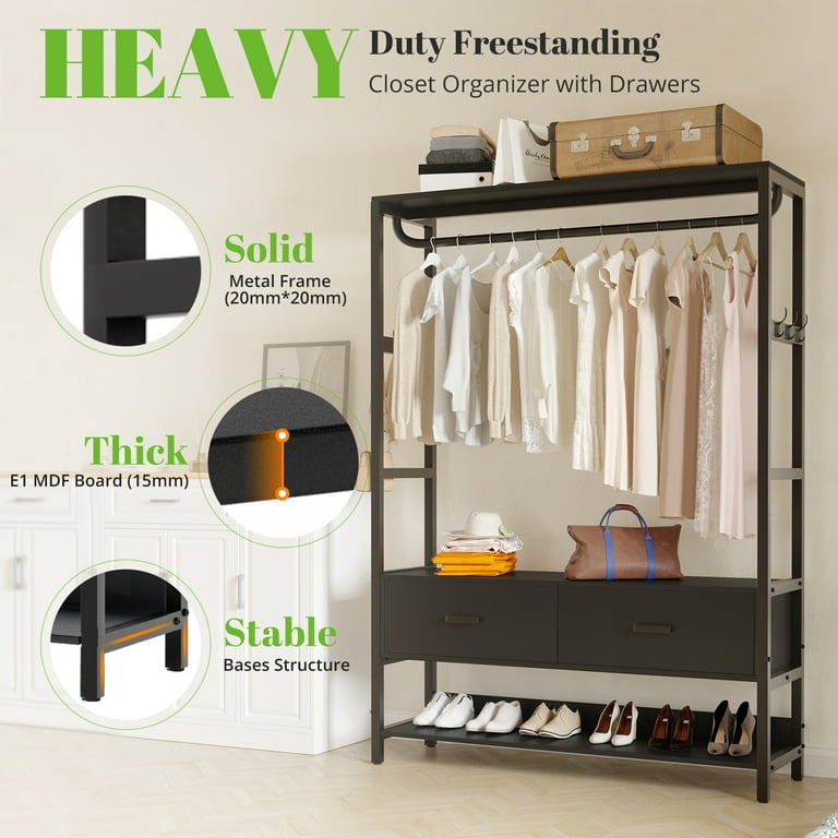 HOKEEPER Heavy Duty Extra Large Freestanding Closet Organizers and Sto –  Brandline