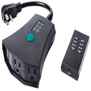 Master Electrician RC-021/TR033-7 Digital Timer w/ Remote, Indoor or Outdoor - Quantity 1