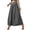 Dark Gray, variant on IUYRTFE Women High Waist Wide Leg Pants Draped Loose Dance Trousers with Elastic Waist for Casual Lounge Wear
