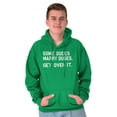 thumbnail image 5 of Some Dudes Get Married LGBTQ Pride Hoodie Hooded Sweatshirt Men Brisco Brands X, 5 of 6