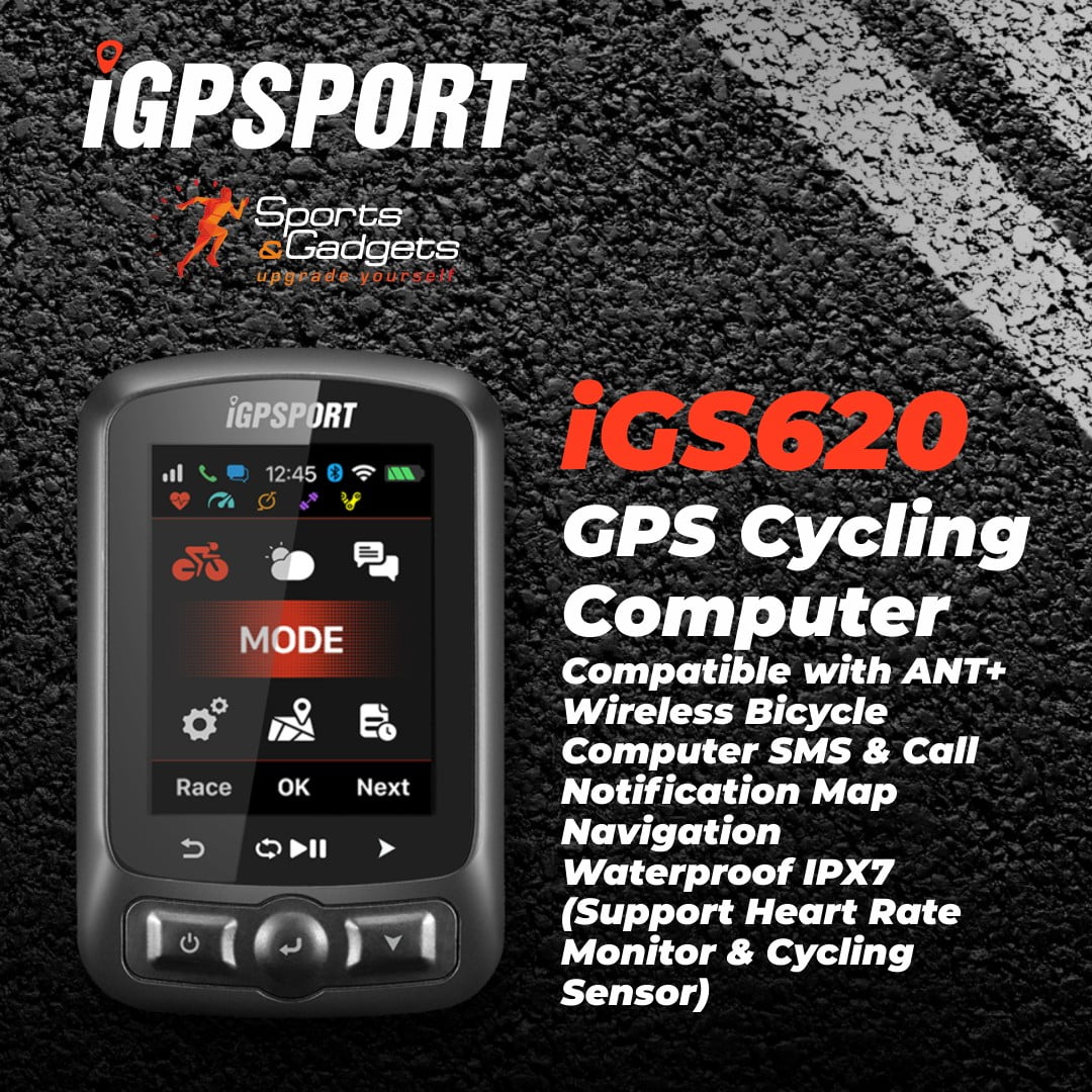 iGPSPORT iGS620 Bike Wireless GPS Cycling Computer with iGPSPORT iGS620 Bike Wireless GPS Cycling Computer with
