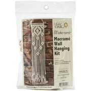 Solid Oak MWH013 Small Format Macrame Kit-Lacy Squares