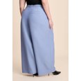 thumbnail image 3 of ELOQUII Women's Plus Size Pleat Detail Trouser With Long Belt, 3 of 3