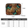 thumbnail image 3 of Vintage Butterfly Pattern Portable Laptop Sleeve Compatible with MacBook Air Notebook Computer Case for Men Women College School Students, 3 of 7
