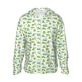 thumbnail image 2 of Lsque Frogs Jumping UPF 50+ Lightweight Sun Protection Men's Women's Long Sleeve Shirt, Hoodie Performance -Small, 2 of 9