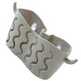 thumbnail image 3 of Estante para fregadero Cateissary gris, esponja para jabón, escurridor de tela, Cesta de almacenamiento, bolsa, soporte para grifo, soporte ajustable, Organizadores de utensilios de cocina, 3 of 6
