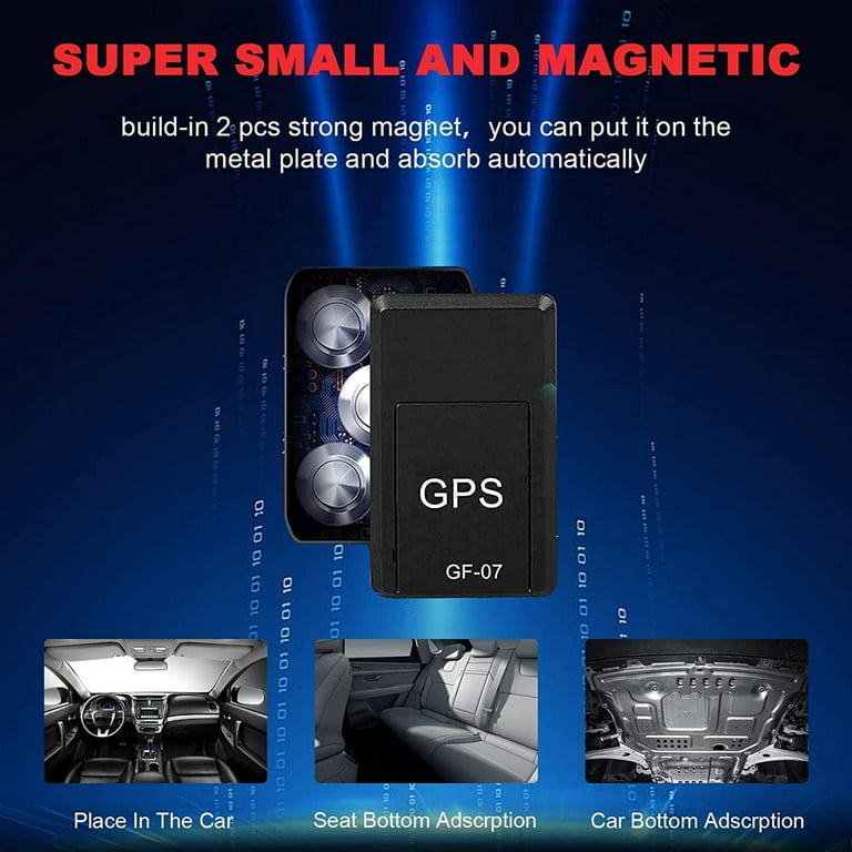 2 Pack GPS Tracker for Vehicle,GPS CAR Tracker, GPS Magnetic Mini