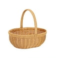 thumbnail image 1 of A Large Woven Picnic Basket With Handle Multipurpose Storage Basket For Fruit Vegetables Shopping Camping Outdoor Party Decor Portable Decorative Rattan Style Organizer, 1 of 5