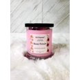 thumbnail image 4 of Rose Petals Natural Soy Wax Candle Highly Scented with Rose Quartz Crystals, 4 of 7