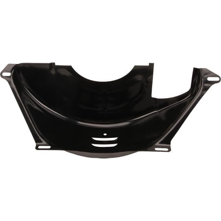 Speedway Motors Black Flywheel/Flexplate Dust Cover, Fits TH350 and TH400 Transmissions, Made of Steel Material, Keep Debris, Dirt and Grime out of your Transmission