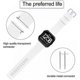 thumbnail image 4 of Pack 3 Soft Silicone Bands For Fitbit Versa 2 / Fitbit Versa / Fitbit Versa Lite Classic Adjustable Sport Bands For Women Men Small Large(without Trac, 4 of 4