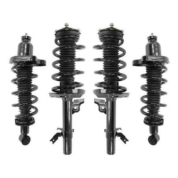 Front and Rear Strut and Coil Spring Assembly Kit - 4-Piece - Compatible with 2014 - 2020 Acura MDX FWD (Excludes AWD Models) 2015 2016 2017 2018 2019
