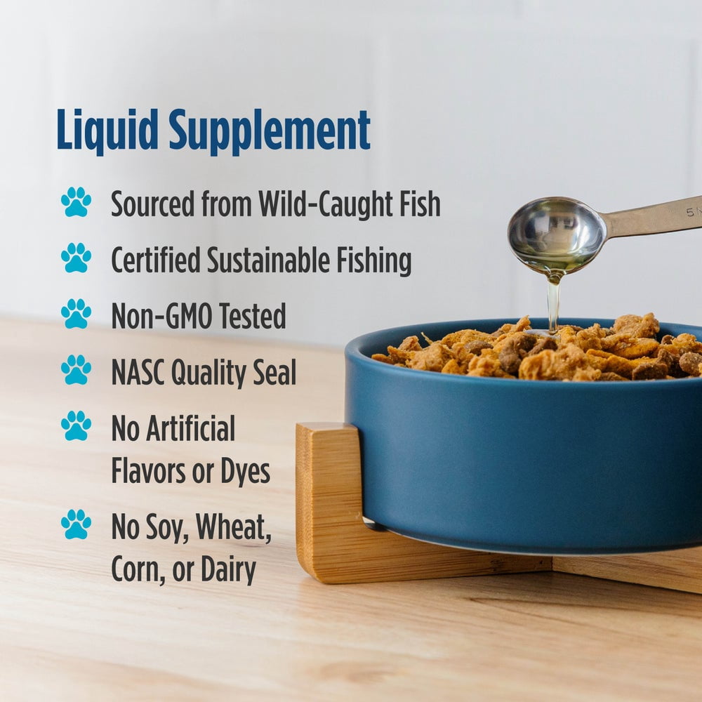 Nordic Naturals Omega-3 Pet, Liquid, Medium to Large Breed Dogs, 8 Oz