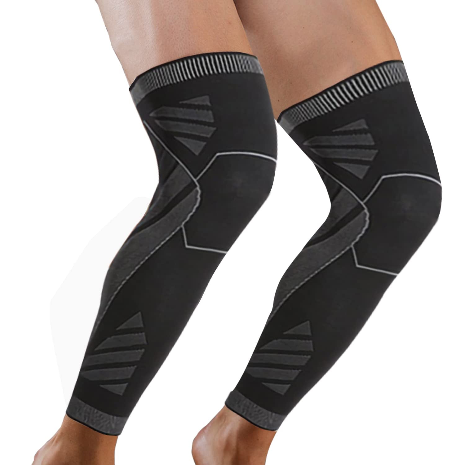 Leg Brace Thigh High Compression Sleeve Socks Support Pain Relief Men Women 