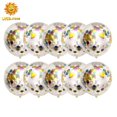 thumbnail image 2 of Globo mágico de 12 pulgadas para decoración de fiestas, bodas, festivales, globos de látex con lentejuelas de papel dorado y plateado, diseño de ceremonia de apertura, globo brillante, 2 of 5