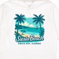 thumbnail image 3 of Inktastic Siesta Beach Siesta Key Florida Tropical Paradise Toddler Hoodie, 3 of 4