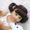 thumbnail image 5 of Reborn Decdeal Muñeca Reborn De 22 Pulgadas De Silicona De Cuerpo Completo, Muñecas De Baño Lindas Y Realistas, Muñeca De Regalo Para Bebé Con Vestido Sin Mangas, 5 of 5