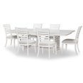 thumbnail image 2 of Legacy Classic Furniture Edgewater Wood Trestle Table in Sand Dollar White, 2 of 4