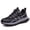 Black, variant on Lightweight Unisex Work Safety Shoes, Steel Toe Shock-Absorbing Non Slip Industrial Shoes for Construction Factory