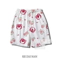 thumbnail image 2 of Pantalones cortos casuales con bonitos dibujos de Hello Kitty, pantalones de playa holgados de verano para hombre, pantalones cortos de baloncesto, pantalones deportivos, 2 of 4