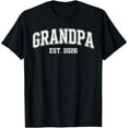 thumbnail image 2 of 100% Cotton Promoted To Grandpa Est 2026 Grandpa Est 2026 T-Shirt, 2 of 5