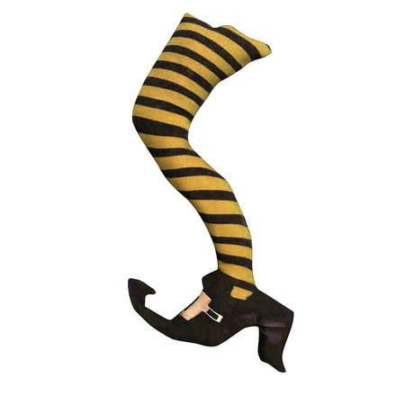 

halloween decoration Party Supplies For Outdoor Decorations For Farmhouse Home Of And Orange Stakes Strange Two Set Leg Telescopic Pole Prosthetic Leg Witch Decorative Props