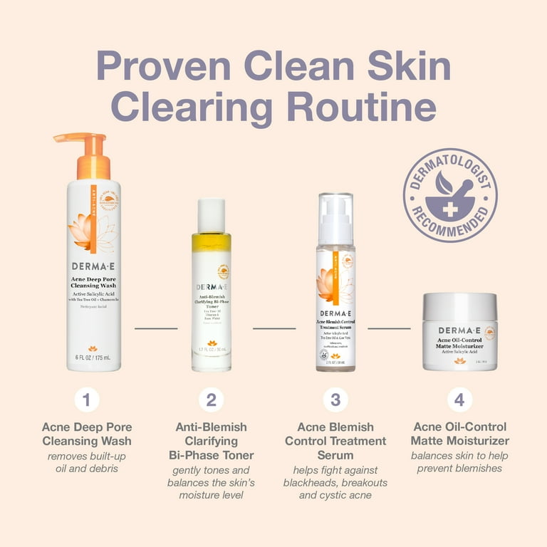 Derma E Acne Blemish Control Treatment Serum, 2 fl oz HSA