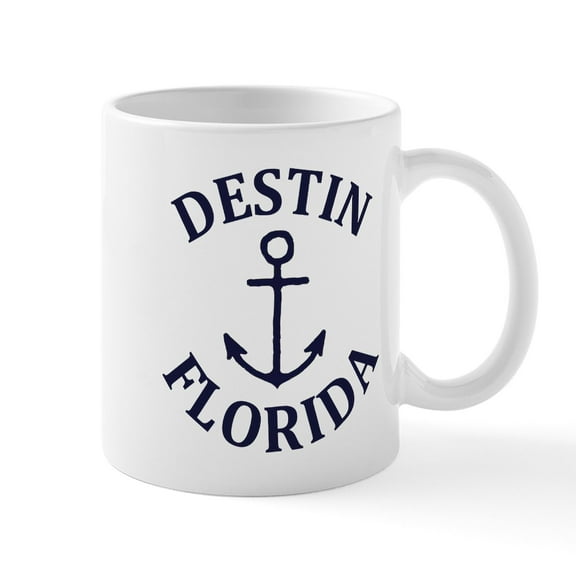CafePress - Summer Destin Florida Mugs - 11 oz Ceramic Mug - Novelty Coffee Tea Cup