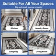 thumbnail image 6 of Well Woven Kings Court Kama Tribal Medallion Black 5' x 7' Area Rug, 6 of 8