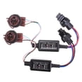 thumbnail image 3 of Riwesomey 1 par de decodificadores Canbus de luz automática, reemplazo profesional, faro delantero Universal ahorrador de energía, accesorios adaptadores Bombillas para automóviles Riwesomey VI017340-00B, 3 of 6