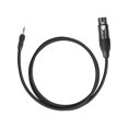 thumbnail image 3 of Cable Micrófono Bloqueo 2M 3 5 Mm A XLR Estéreo 1/8 Pulgada, 3 of 4