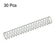 thumbnail image 2 of Unique Bargains Ressort de Compression en Acier Inoxydable 304 5mmx0.4mmx35mm Capacité de Charge 2N 30 Pcs, 2 of 5