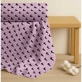 thumbnail image 4 of Soimoi Pink Cotton Cambric Fabric Fish & Cat Animal Printed Fabric 1 Yard 42 Inch Wide, 4 of 7