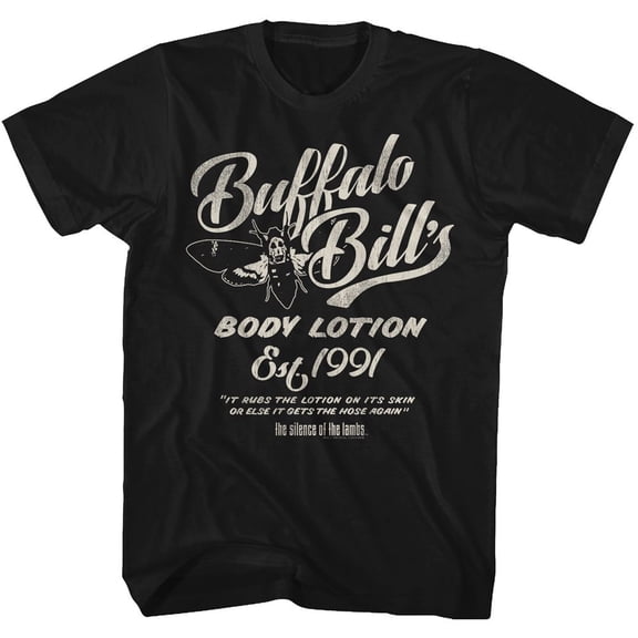Silence Of The Lambs Body Lotion Black Adult T-Shirt 6Xl