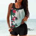 thumbnail image 5 of Bathing Suit for Women,Womens Tankini Swimwear with Boyshorts Two Piece Scroop Neck High Waisted Bikini Sets Bathing Suit 2026 Summer Fashion, 5 of 5