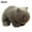 Grey, variant on Simulation Wombat Toy Lovely Vivid Expression Birthday Gift Stuffed Guinea Pig Animal Toy for Girl
