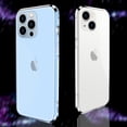 thumbnail image 4 of Decase Aluminum Frame Metal Bumper Frame Slim Hard Case for iPhone 14 Pro, Metal Frame Armor Bumper Raised Edge Protection No-Back Case for iPhone 14 Pro 6.1 inch 2022, Gold, 4 of 9