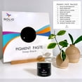 thumbnail image 4 of Rolio - Black Pigment Paste for Epoxy Resin, Deep Black, 2oz Jar - Resin Pigment, Epoxy Resin Dye Paste, Epoxy Paint, Resin Paste Pigment, Epoxy Resin Color Pigment Paste, Mica Powder Paste, 4 of 7