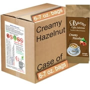 Bueno Coffee Substitute Creamy Hazelnut 6/7 oz bags, FREE Shipping