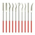 thumbnail image 1 of 10Pcs Handcrafts Shaping Files Wood and Metal Work DIY File Carving Grind Tool, 1 of 5