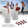 thumbnail image 3 of Altavoces exteriores Herdio de 6.5 pulgadas con cable, impermeables, 800 W, 3 of 4