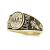 Personalized Women's Cubic Zirconia Class Ring available in Valadium Metals, Silver Plus, 10kt and 14kt Yellow and White Gold