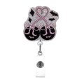 thumbnail image 1 of Funny And Cute Badge Reel With Clip Closure For Doctors Teachers Students Workers Etc Cartoon Pattern Badge Workplace Induction Graduation, 1 of 3