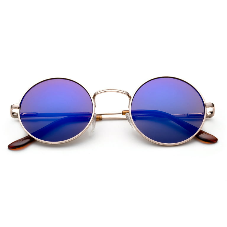 Lennon Round Wood Sunglasses