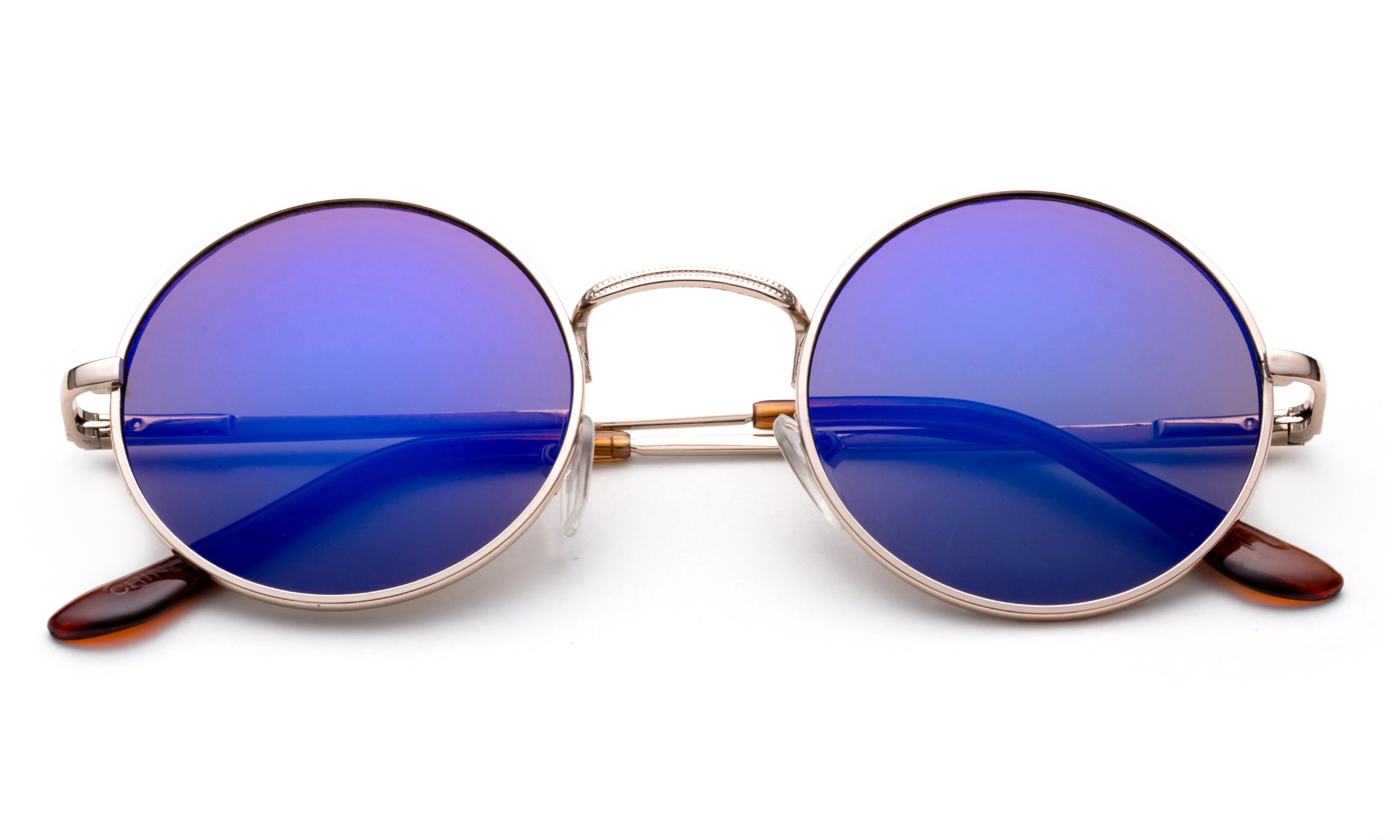 Round Retro John Lennon Sunglasses & Clear Lens Glasses Vintage Round Sunglasses - image 3 of 4