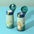 thumbnail image 4 of Termo de acero inoxidable 304 para niños, taza con ventosa que rebota, taza de agua portátil con dibujos animados para estudiantes y bebés, 4 of 6