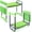 Green, variant on Folding Garden Stool and Kneeler, Heavy Duty Garden Kneeler and Seat, Kneeling Device for Gardening, Gardeners and Seniors